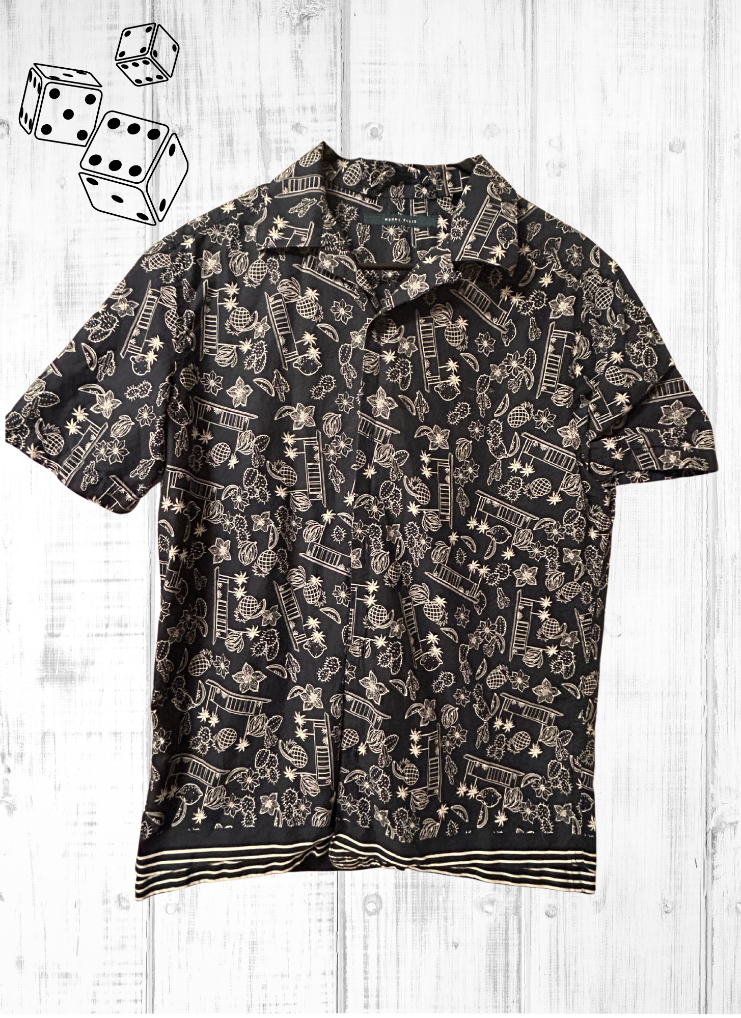 Front of Skeleton Cards Shirt